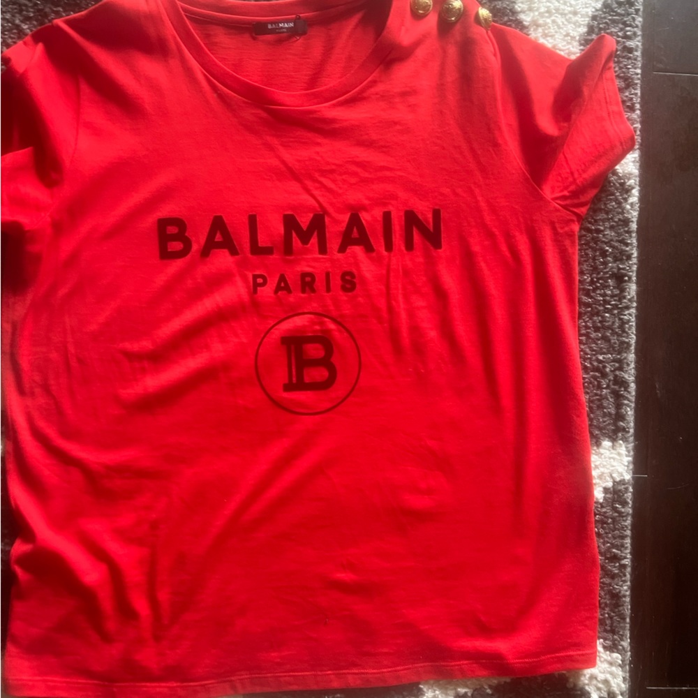 Balmain T-shirt worn once.
